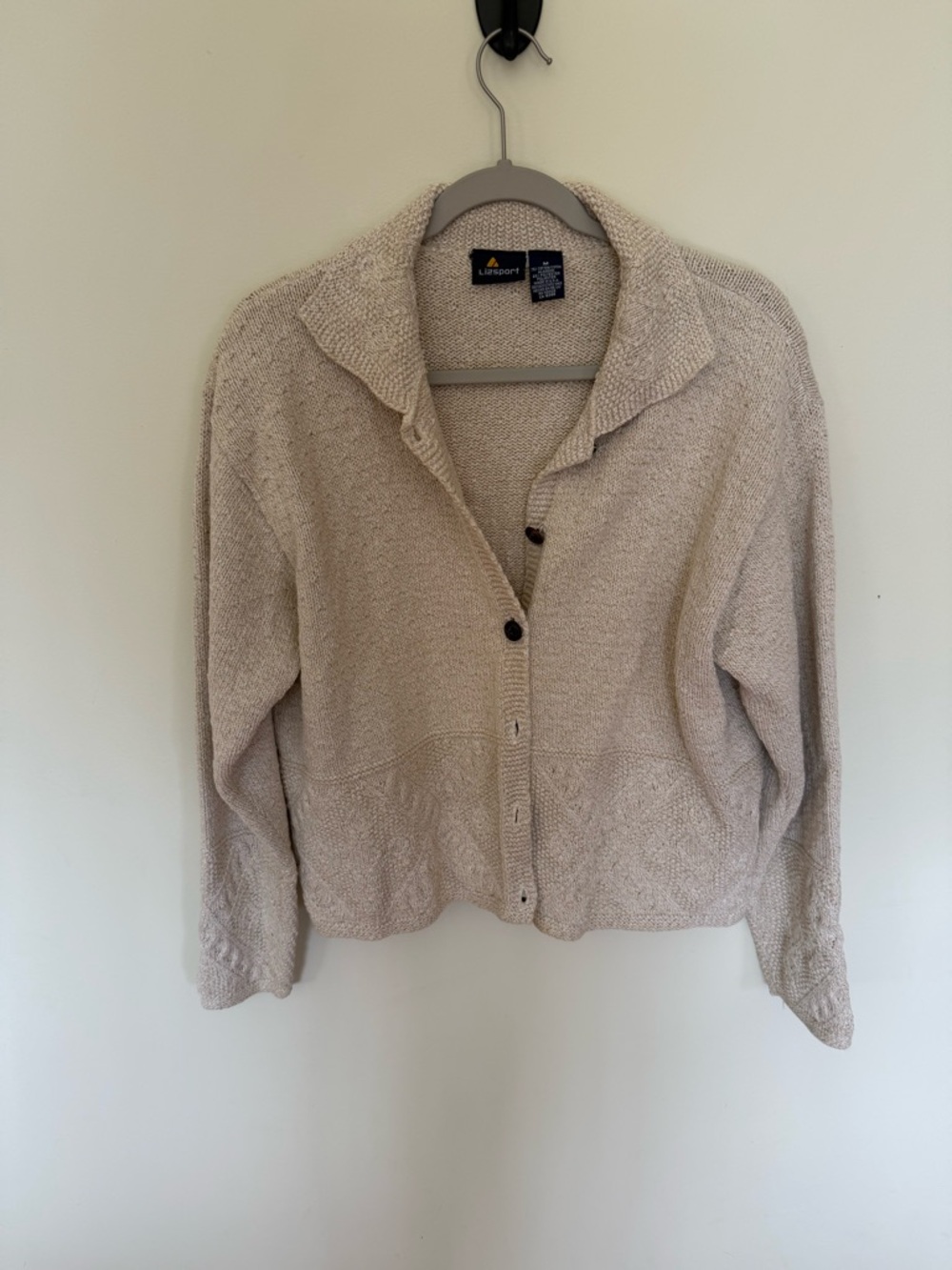 Cream colored sweater